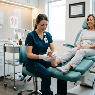 Professional assessment and correction for hammertoe deformities at VitaStep in Escondido