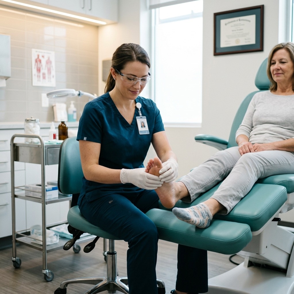 Professional assessment and correction for hammertoe deformities at VitaStep in Escondido